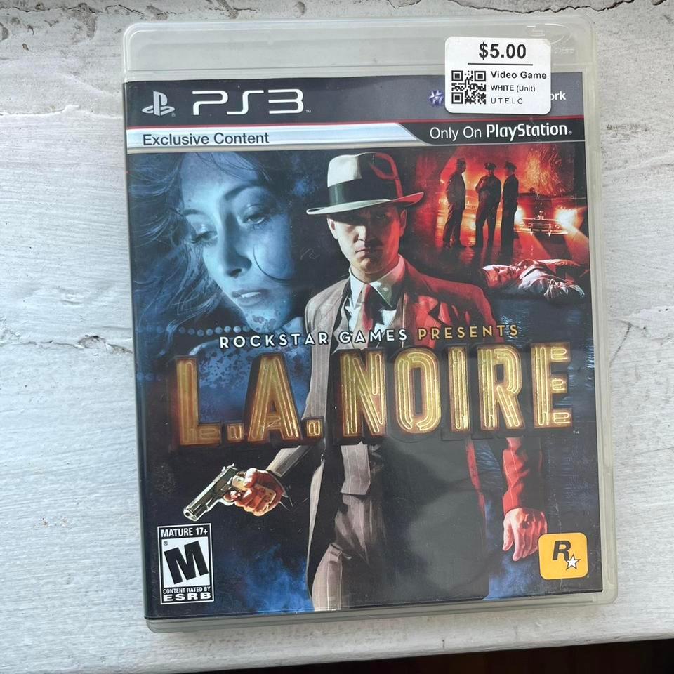 La Noire Rockstar Games Ps3
