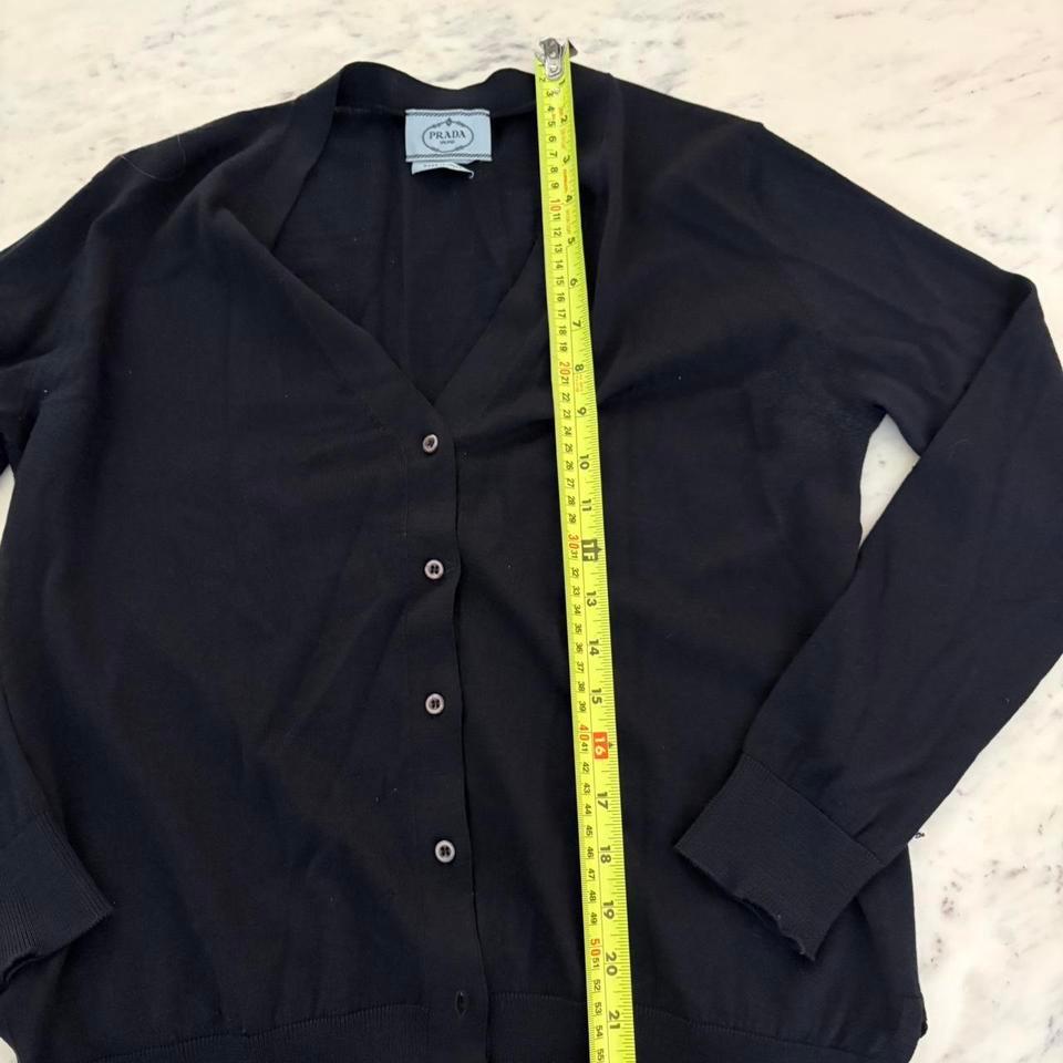 Prada Navy Button Up Cardigan 79bb 5