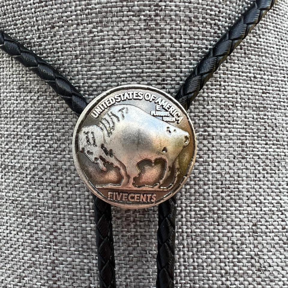 Buffalo Nickel Coin Inspired Concho Eebb 4