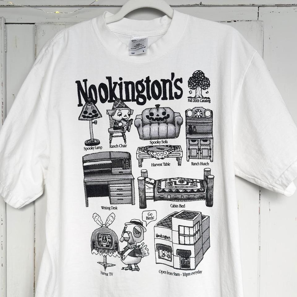 Animal Crossing Nookingtons Tee Size 50cf