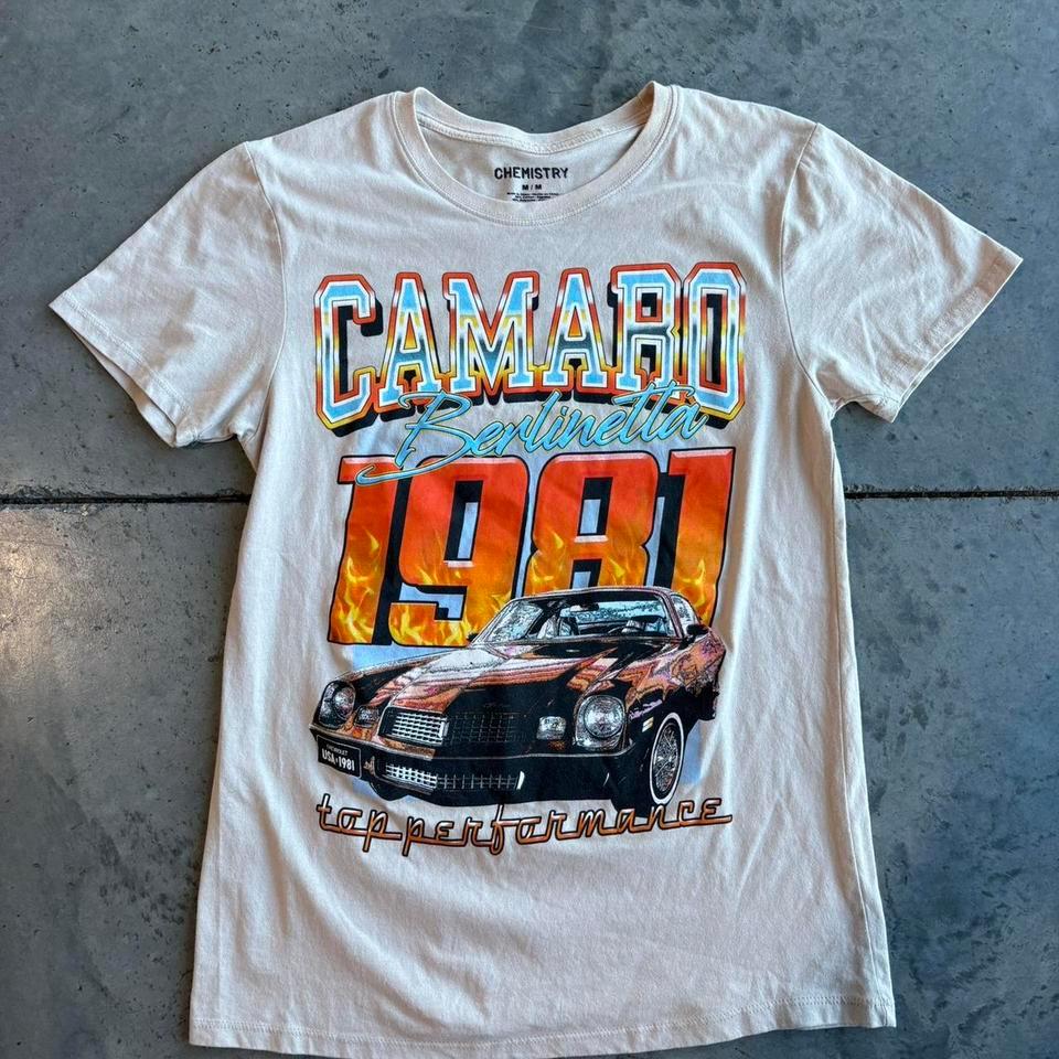 Beige 1981 Camaro Graphic Tee 0057