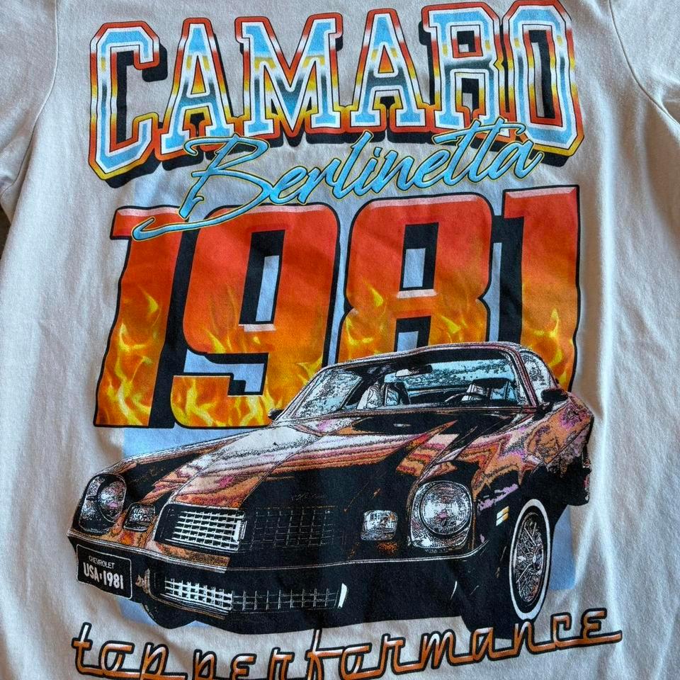 Beige 1981 Camaro Graphic Tee 0057 2