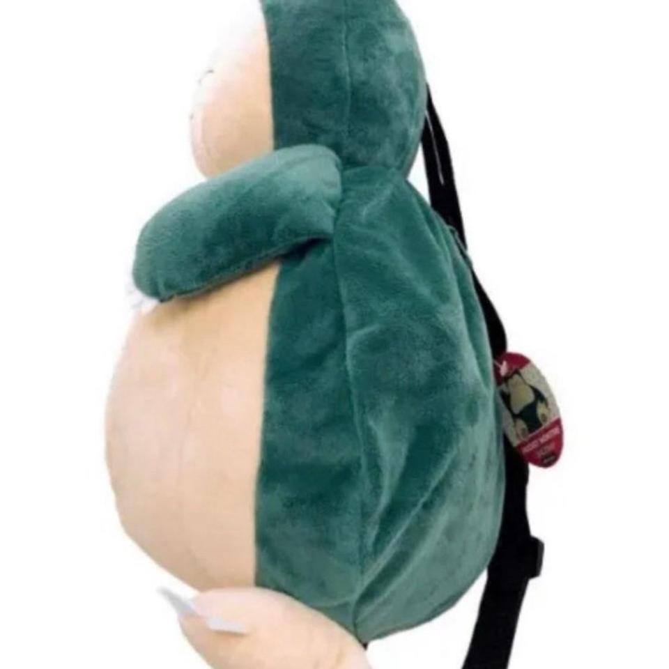 Snorlax Stuffed Plush Backpack Bag 55cd 2