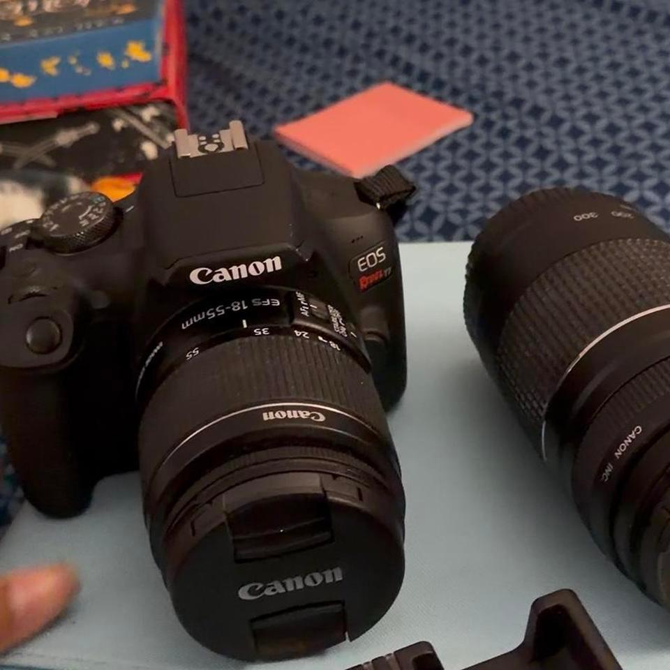 Canon Eos Rebel T7 With 4