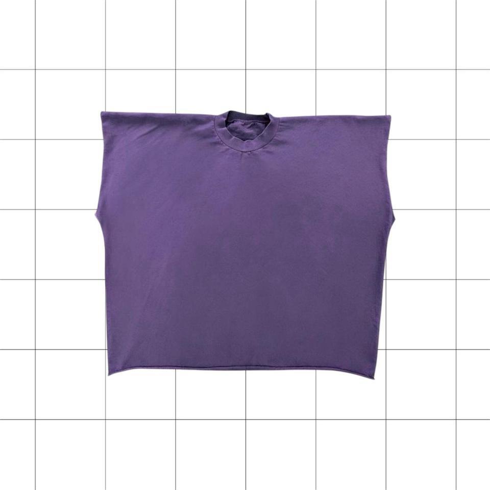 Laa4370 Purple Seamless Tee E499
