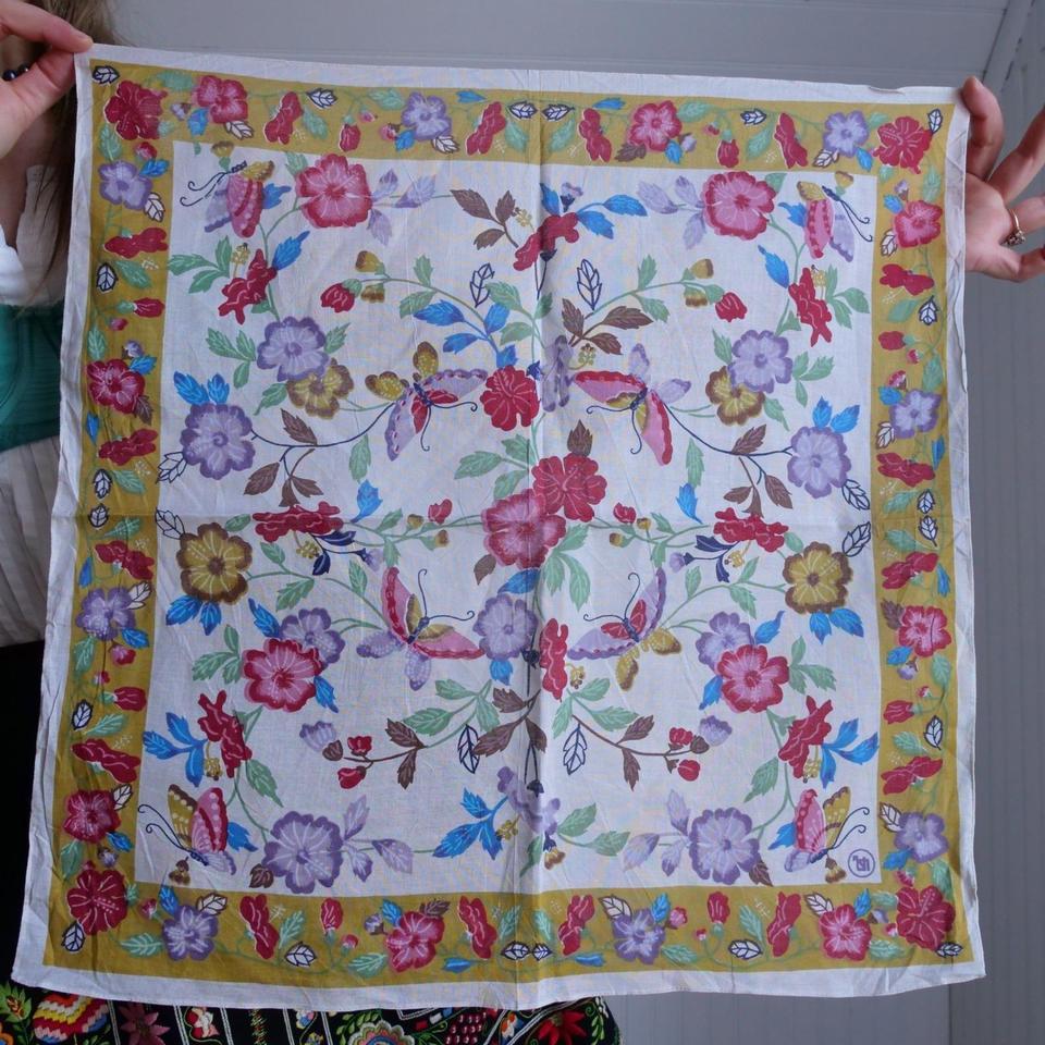Vintage Signed Japanese Flower And 49a6