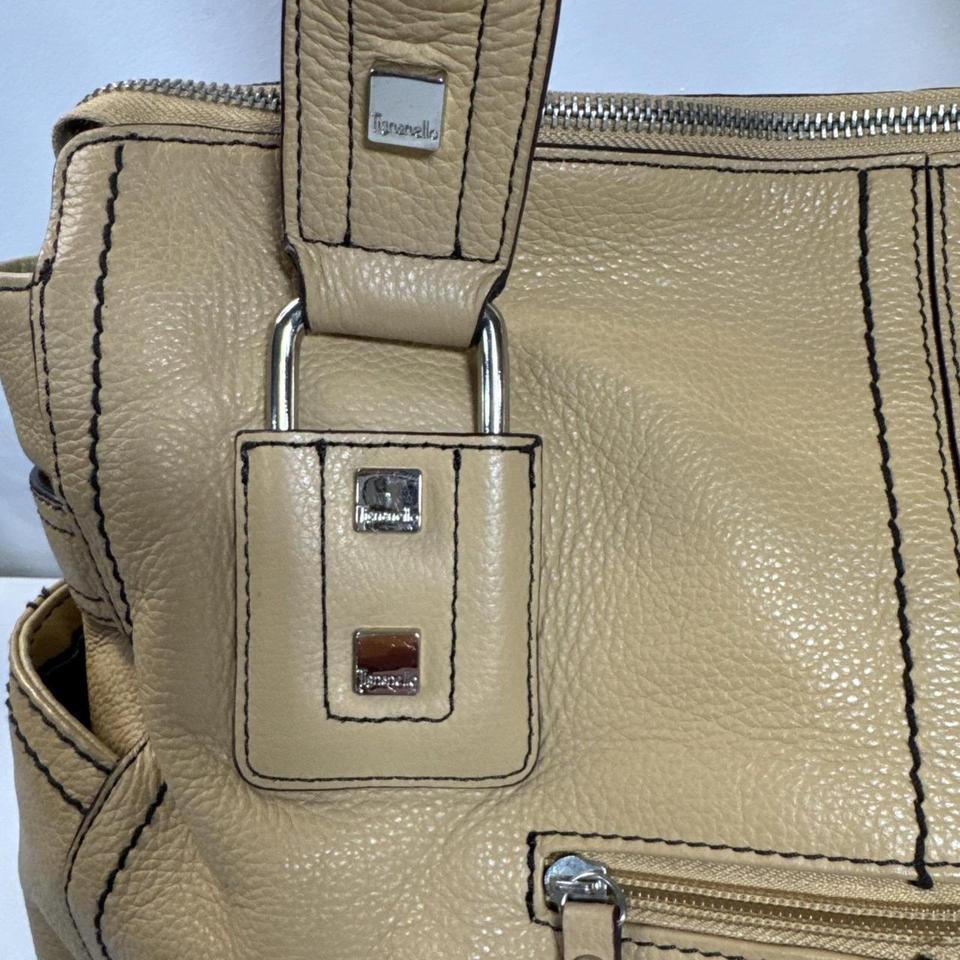 Camel Tan Tignanello Pebble Leather A91f 2