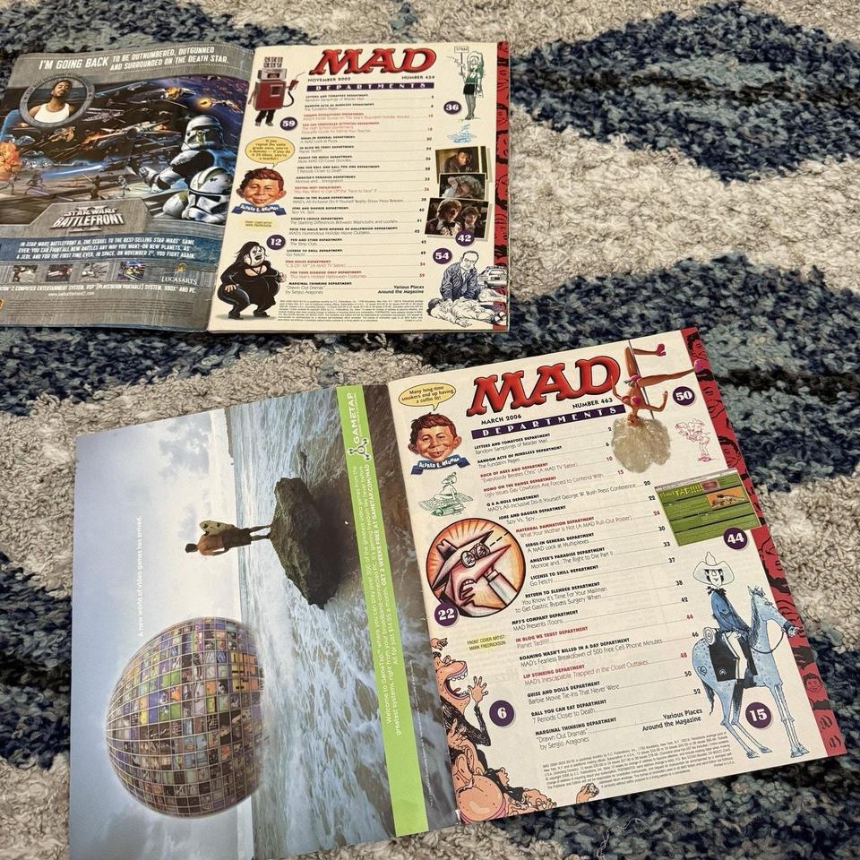 Vintage Mad Magazine Lot November Bc7d 3