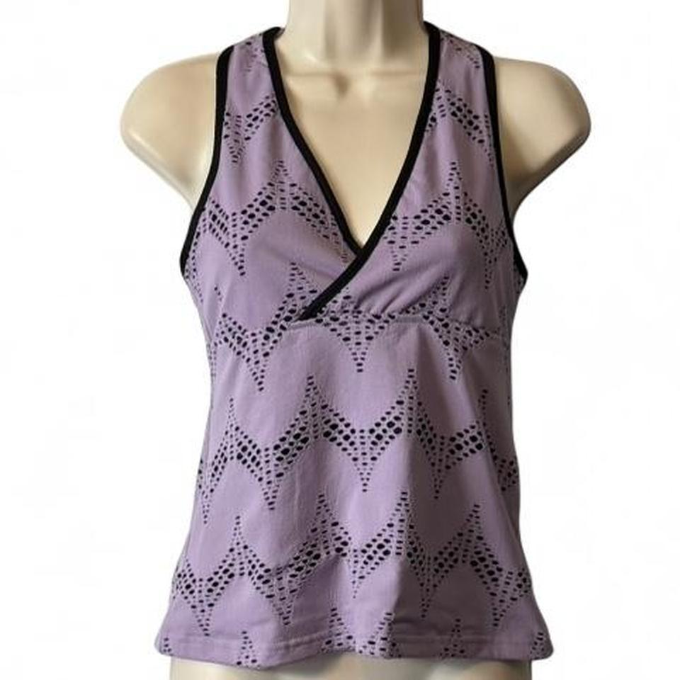 Mossimo Lavender Eyelet Athletic Tank D9fb 2