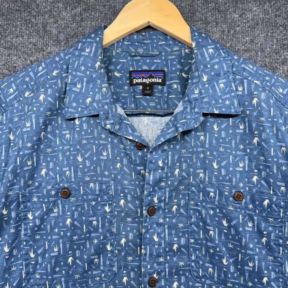 Patagonia Mens Ac Shirt Blue 664b 3