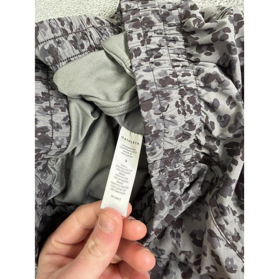 Athleta Printed Mesh Racer Run 4