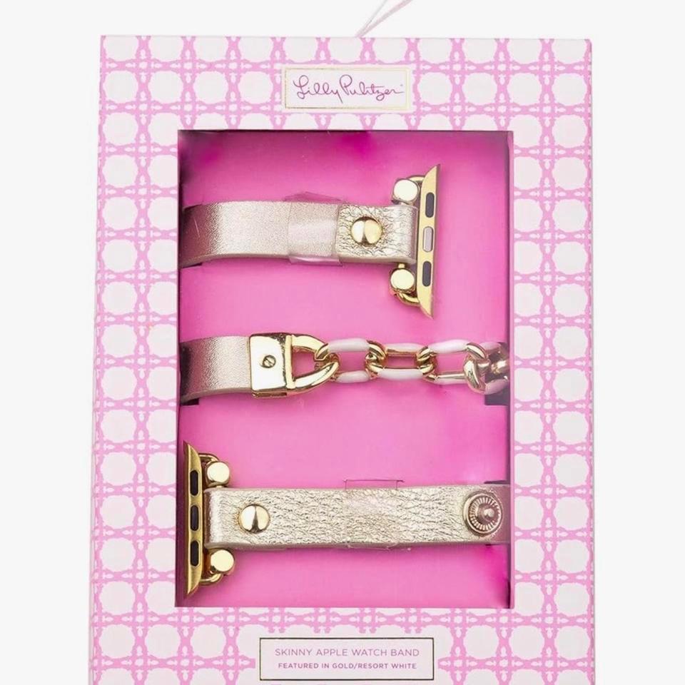 Lilly Pulitzer Skinny Leatherette Watch 647d