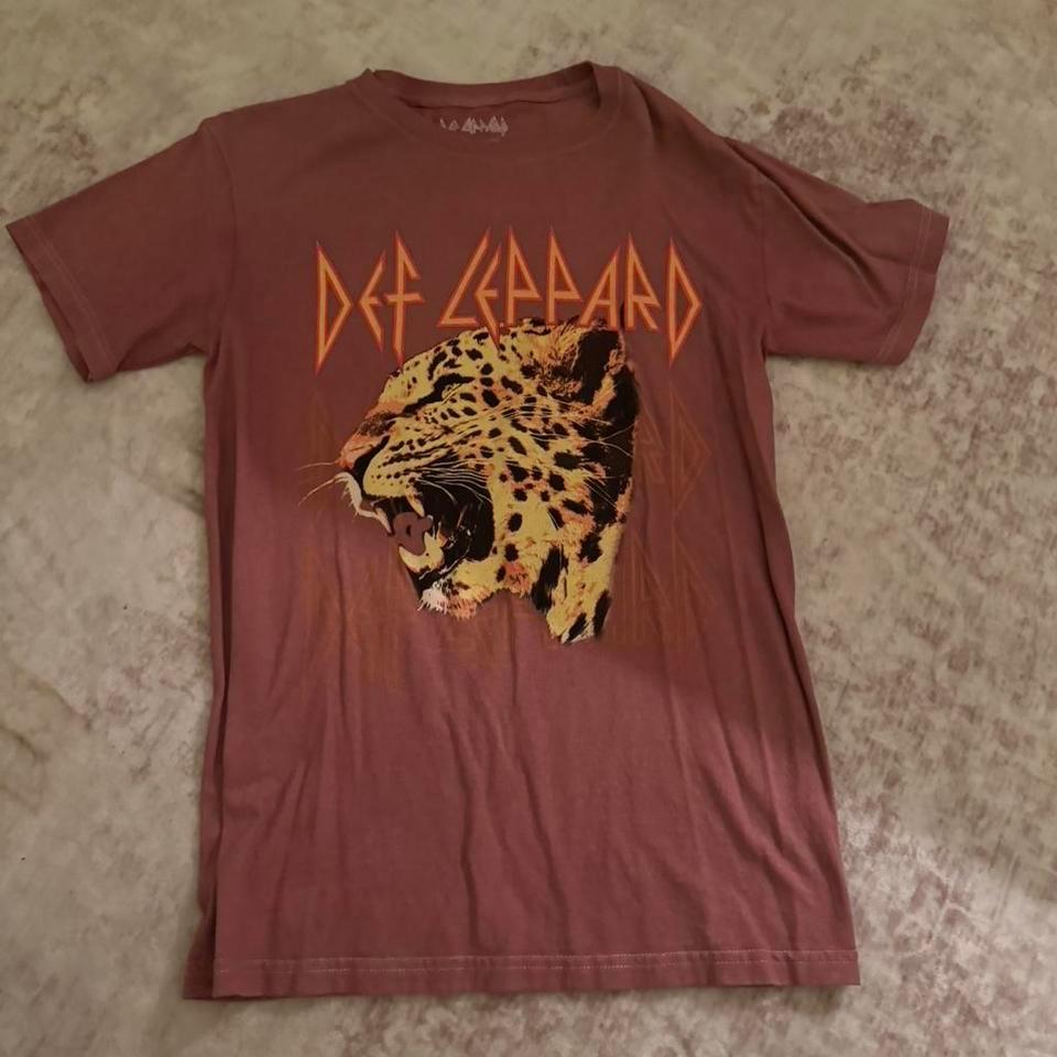 Def Leppard T Shirt Size S A115