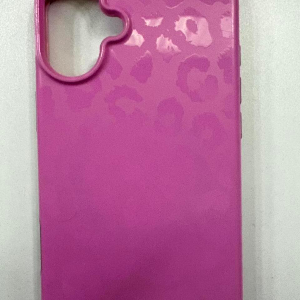 Pink Cheetah Velvet Caviar Case B871 2