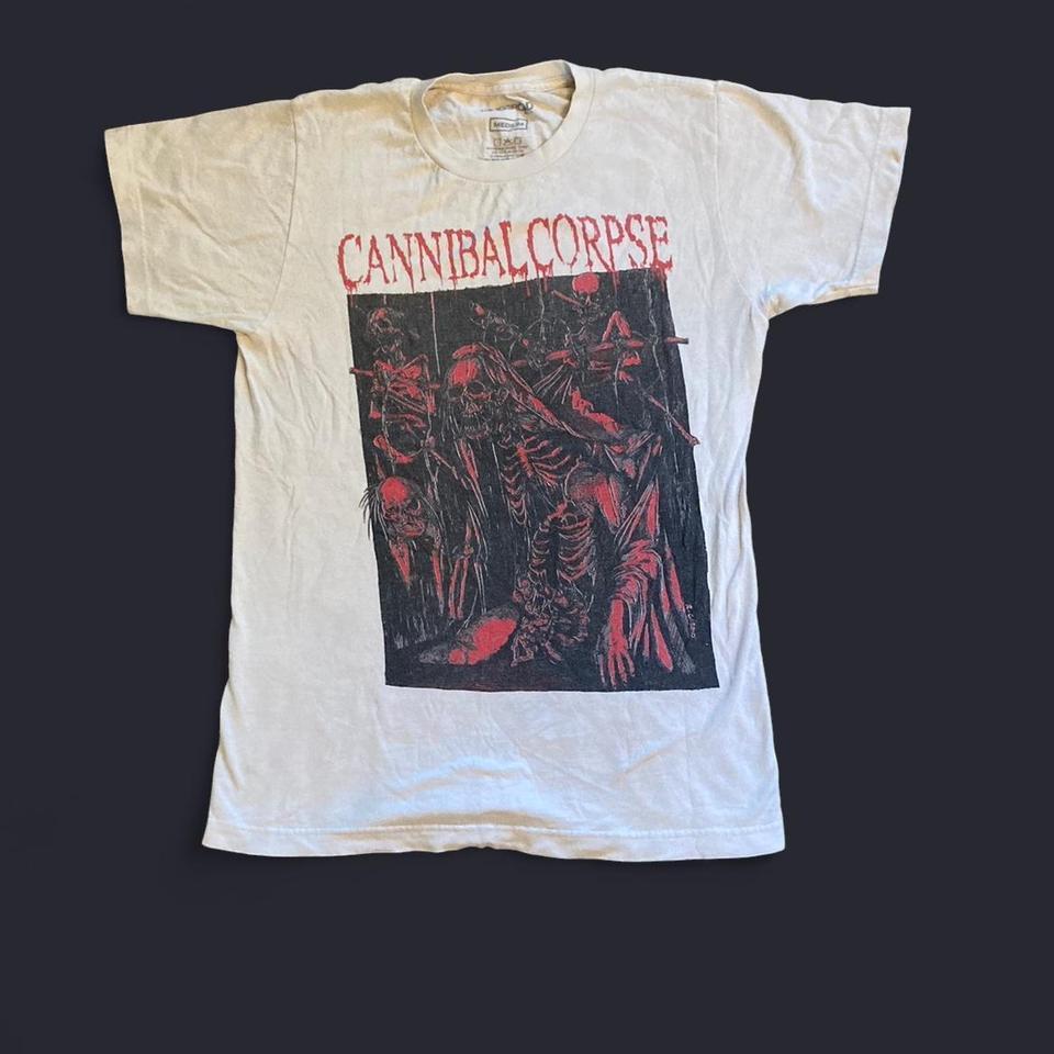 Cannibal Corpse Band Tee White