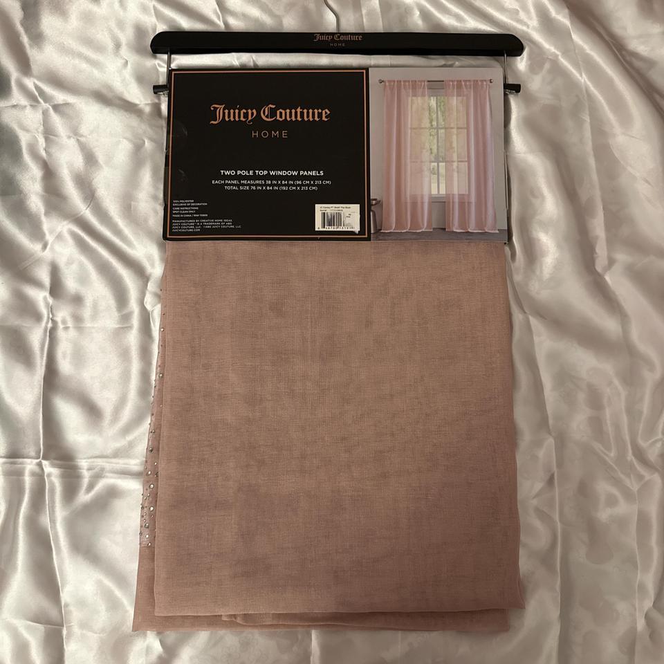 Juicy Couture Pink Window Panels 0a9b 2