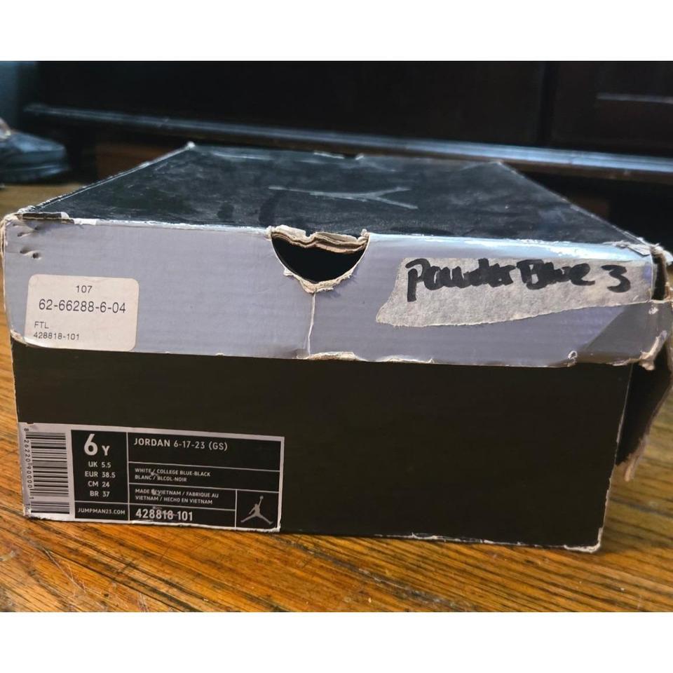 Jordan 6 17 23 Gs Empty Shoe Ec54