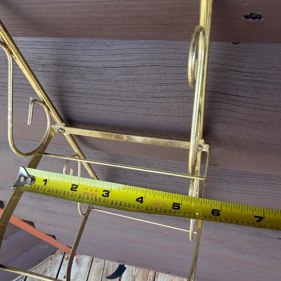 Vintage Two Tier Wall Shelf 9484 6