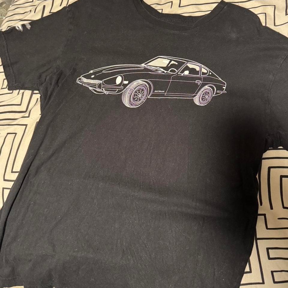 Black Nissan Datsun 240z Graphic
