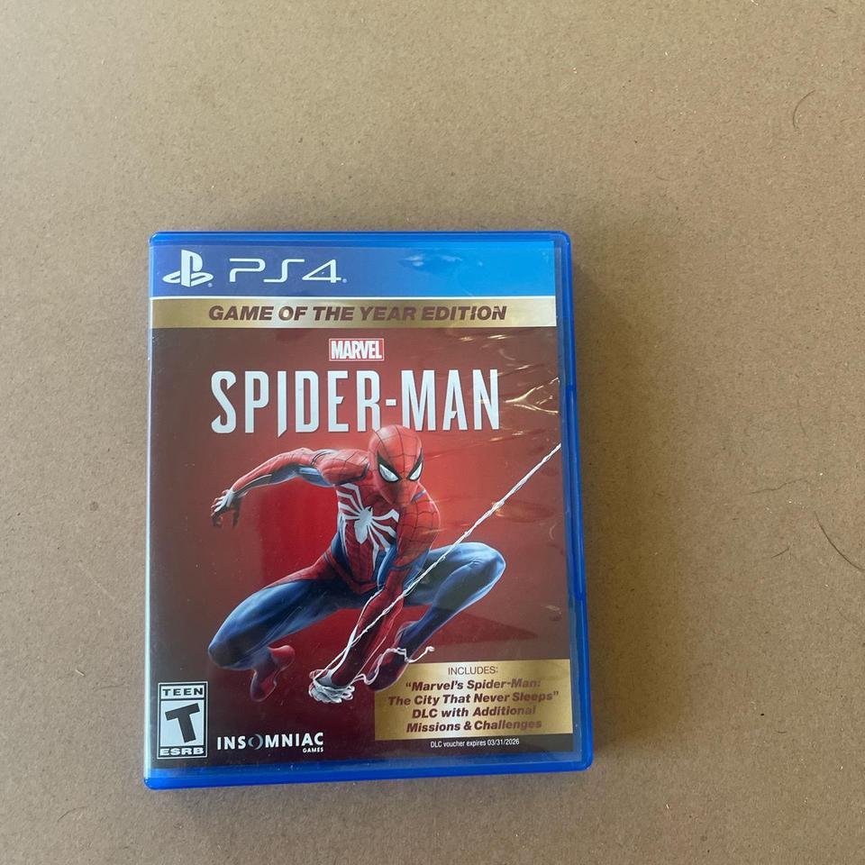 Marvel Spider Man Ps4 Perfect Condition