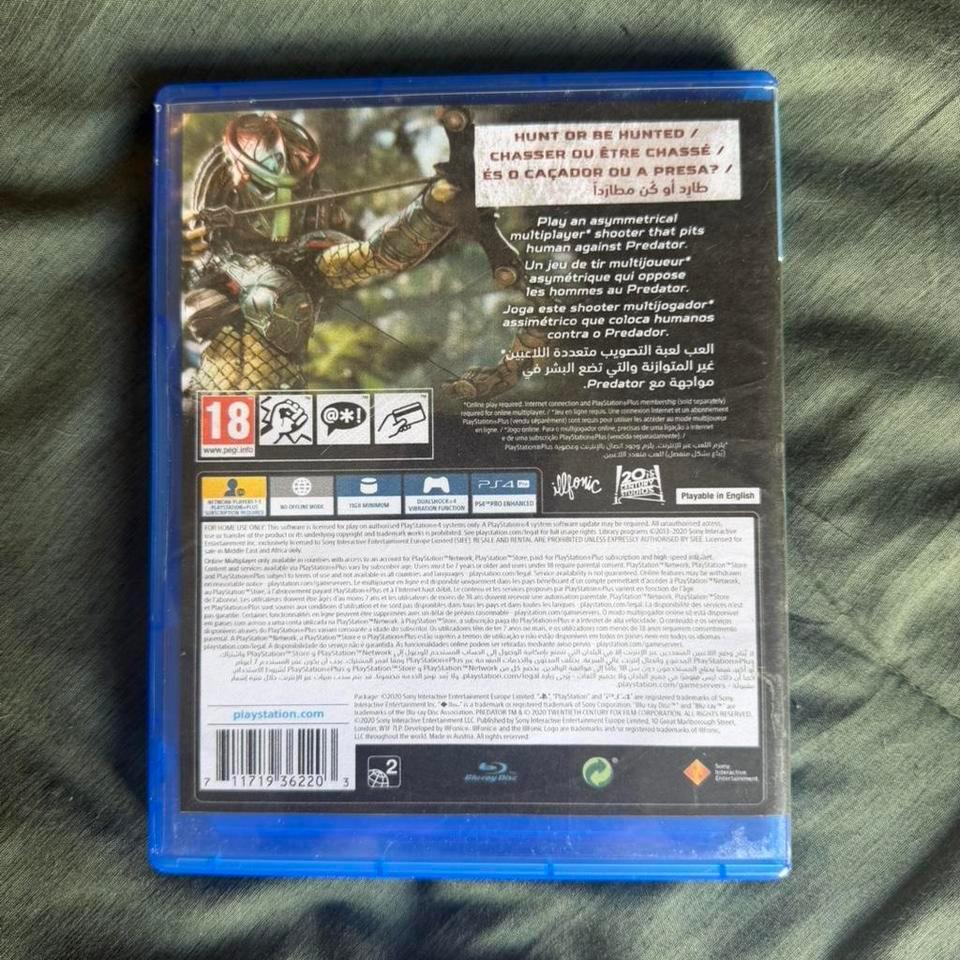 Predator Hunting Grounds Ps4 Game Ce71 2