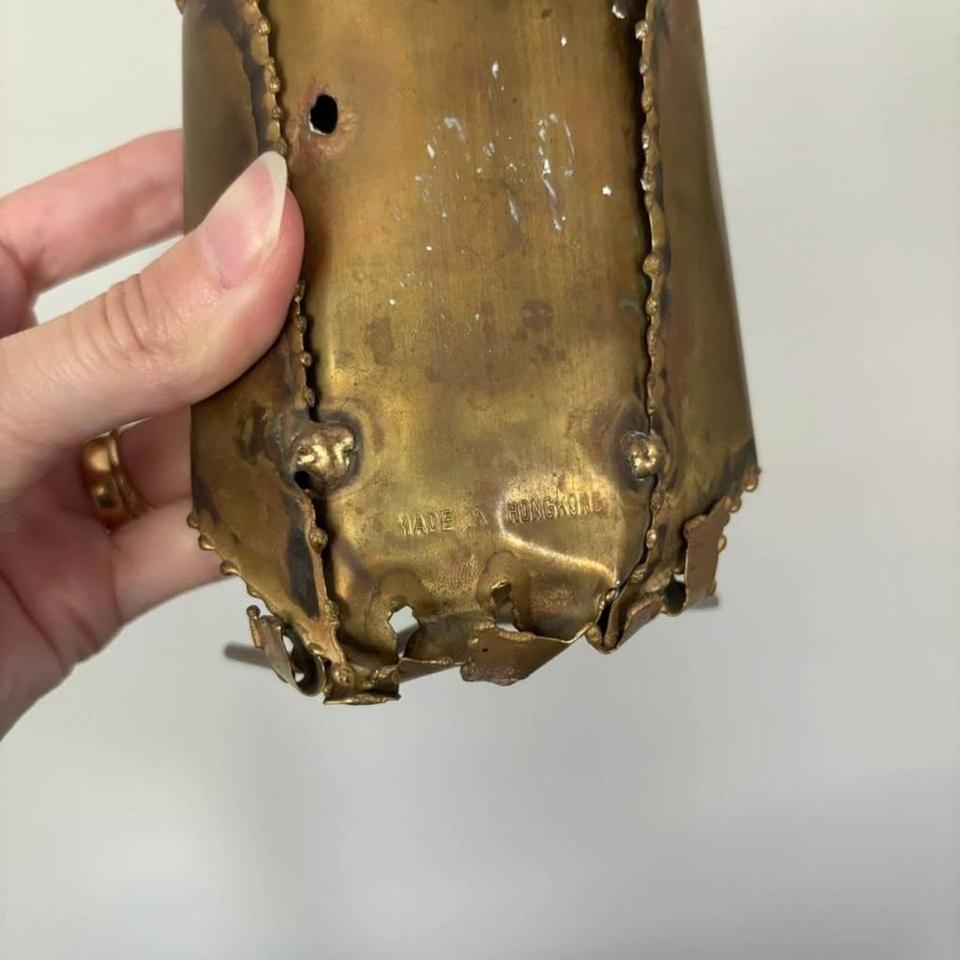 Brass Metal Mcm Brutalist Owl 9bab 2