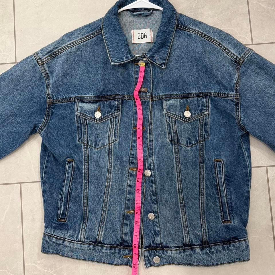 Small Bdg Blue Denim Jacket Ff1b 4