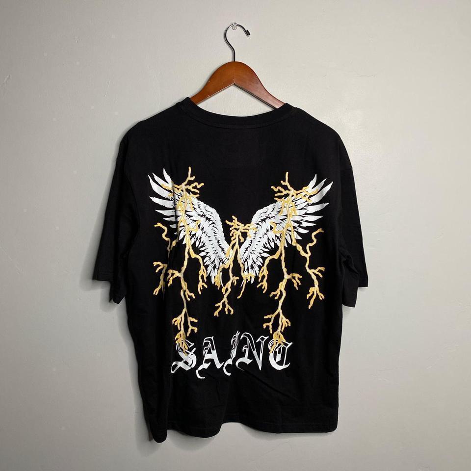 Black Tee Size Medium Lightning 5d68