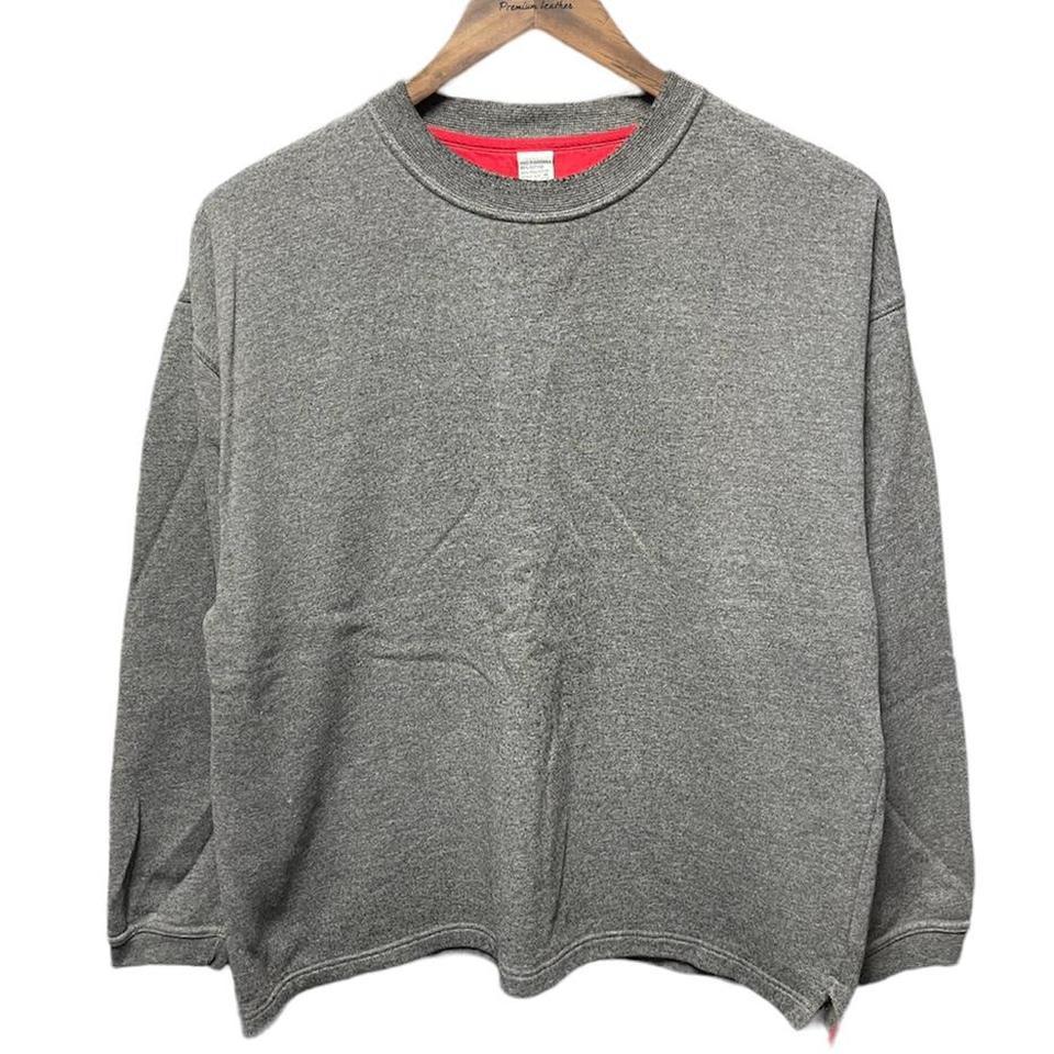 Description Blank Grey Casual Crewneck
