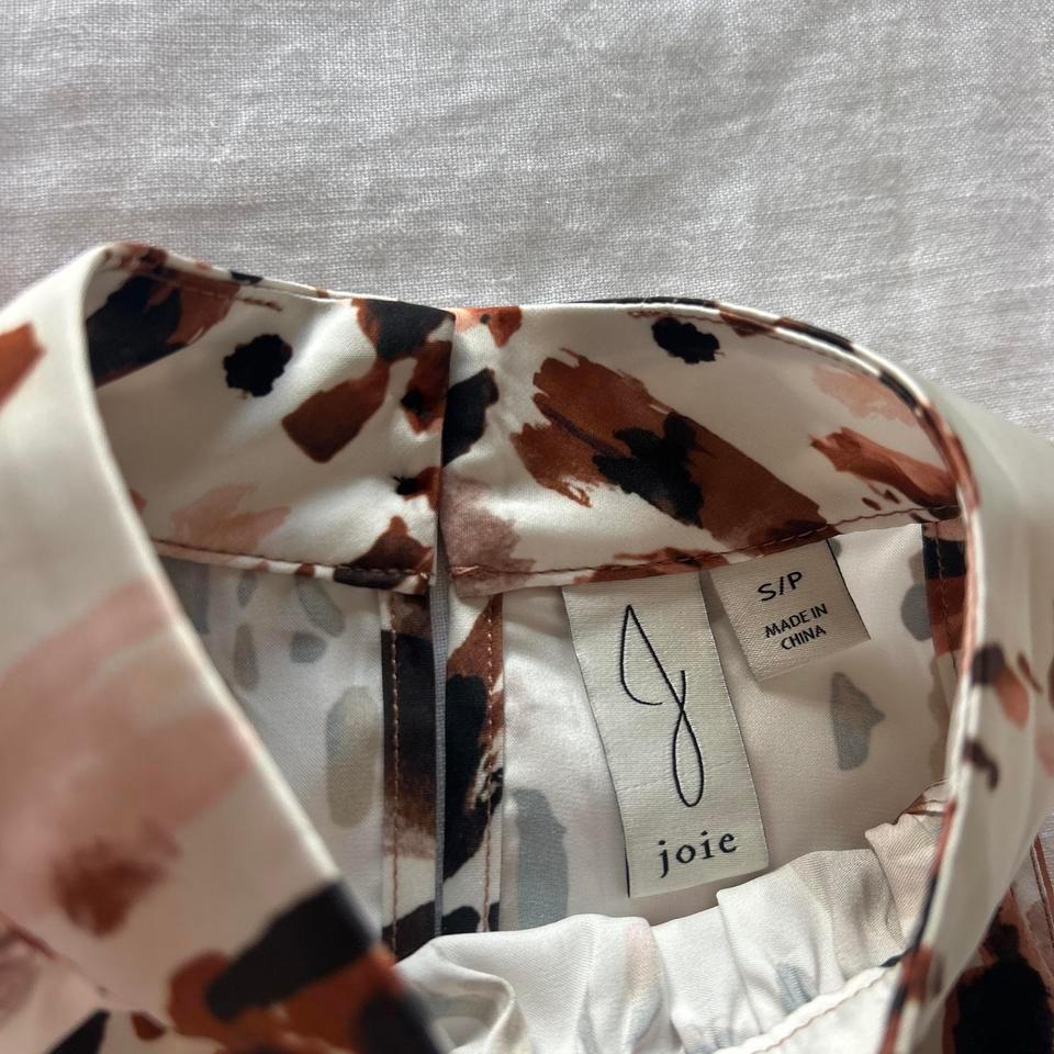 Multicoloured Abstract Print Halter Neck 1efe 2