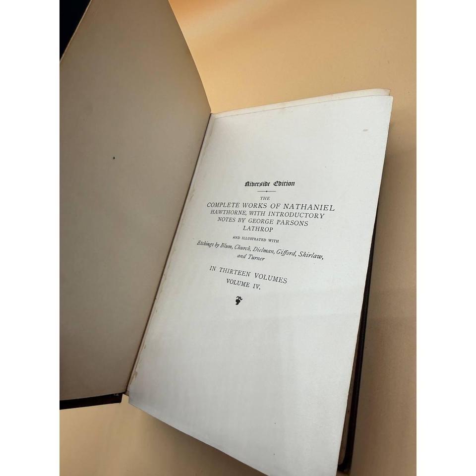 Nathaniel Hawthorne Wonder Book Tanglewood A396 2