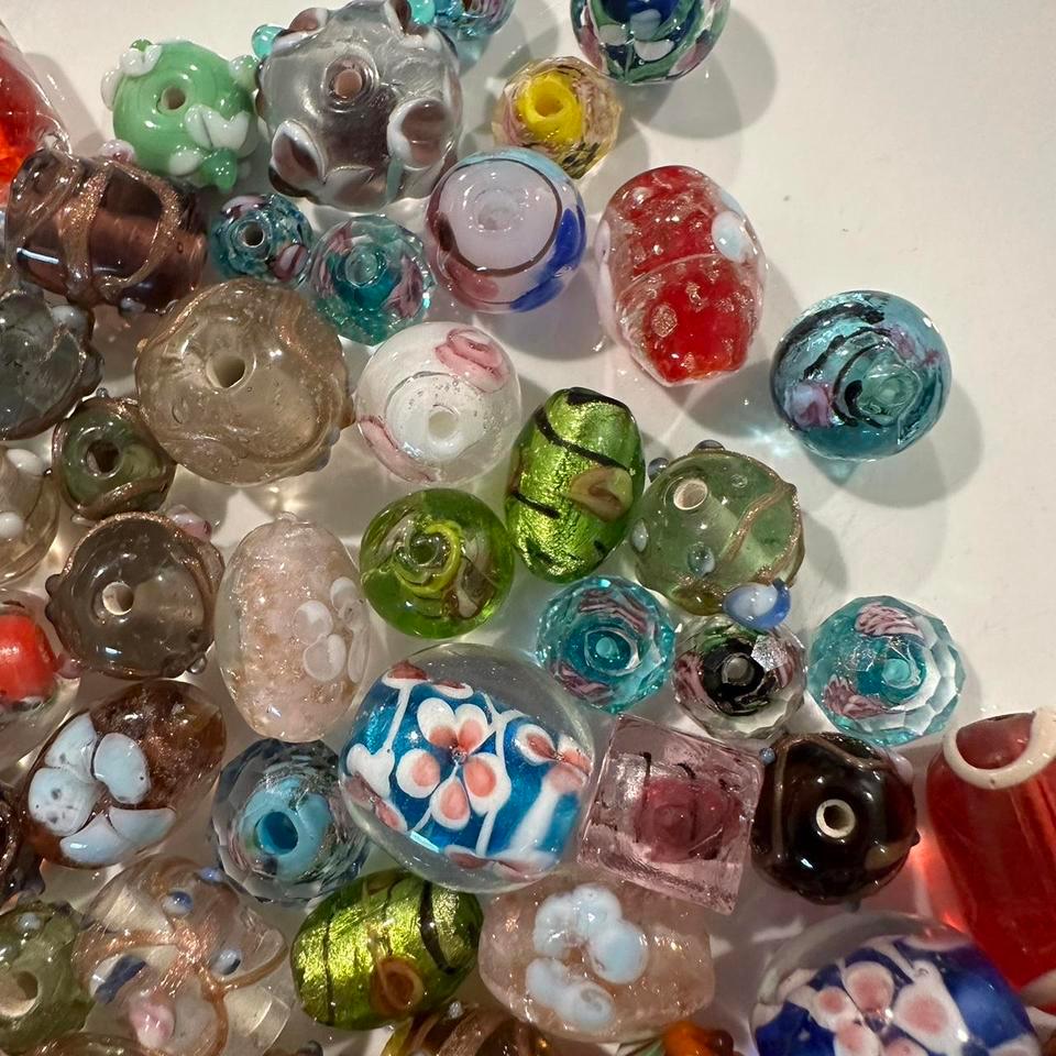 Colorful Lampwork Bead Soup 8 4