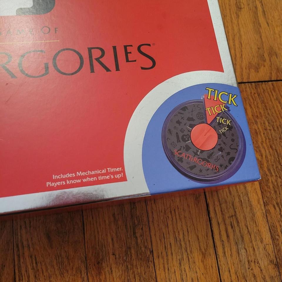 Scattergories 30th Anniversary Complete Board C24c 6