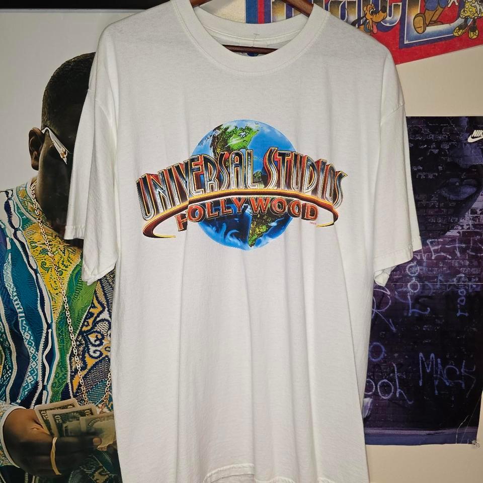 White Vintage Universal Studios Hollywood