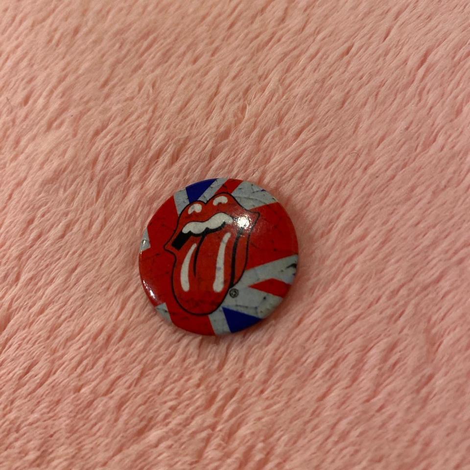 Rolling Stones Button Pin Pin 23ee