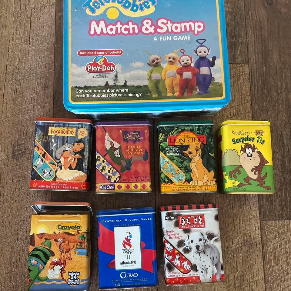 Assortment Of Vintage Tin Boxes