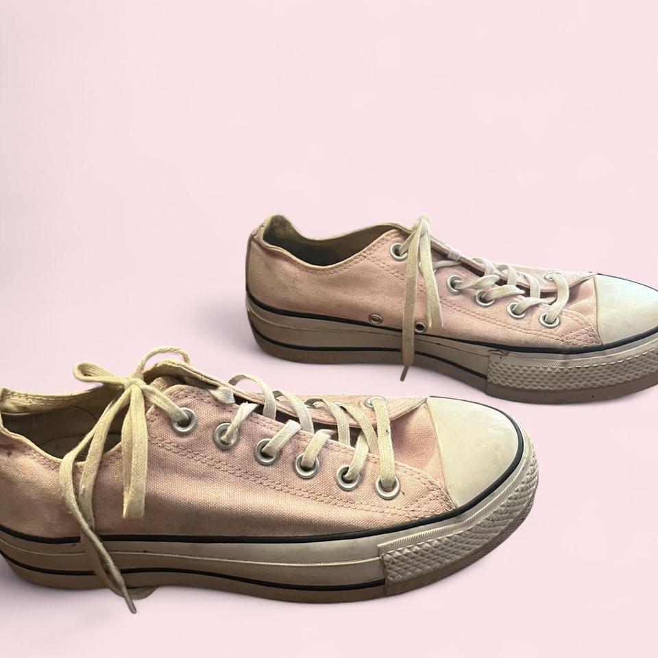 Light Pink Low Top Platform Aa17 2