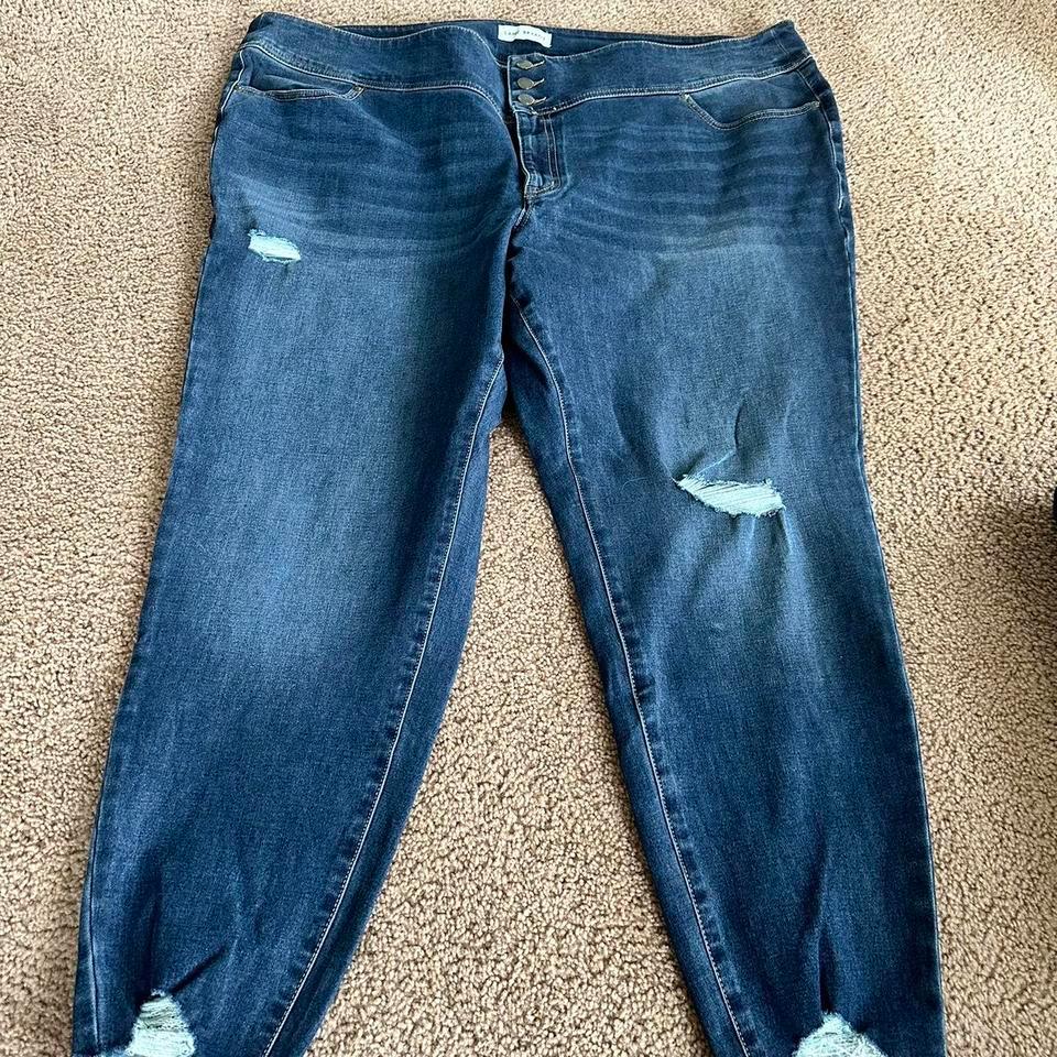 Lane Bryant Distressed Jeans Size