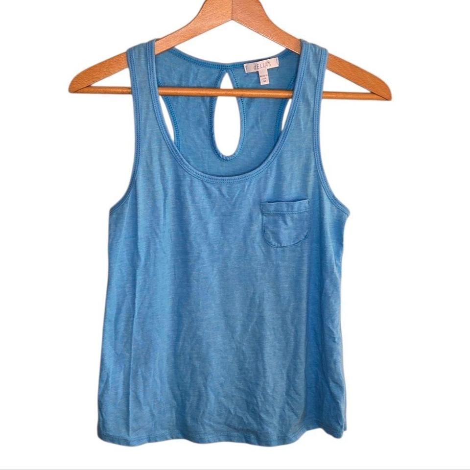 Y2k Delias Blue Tank Top