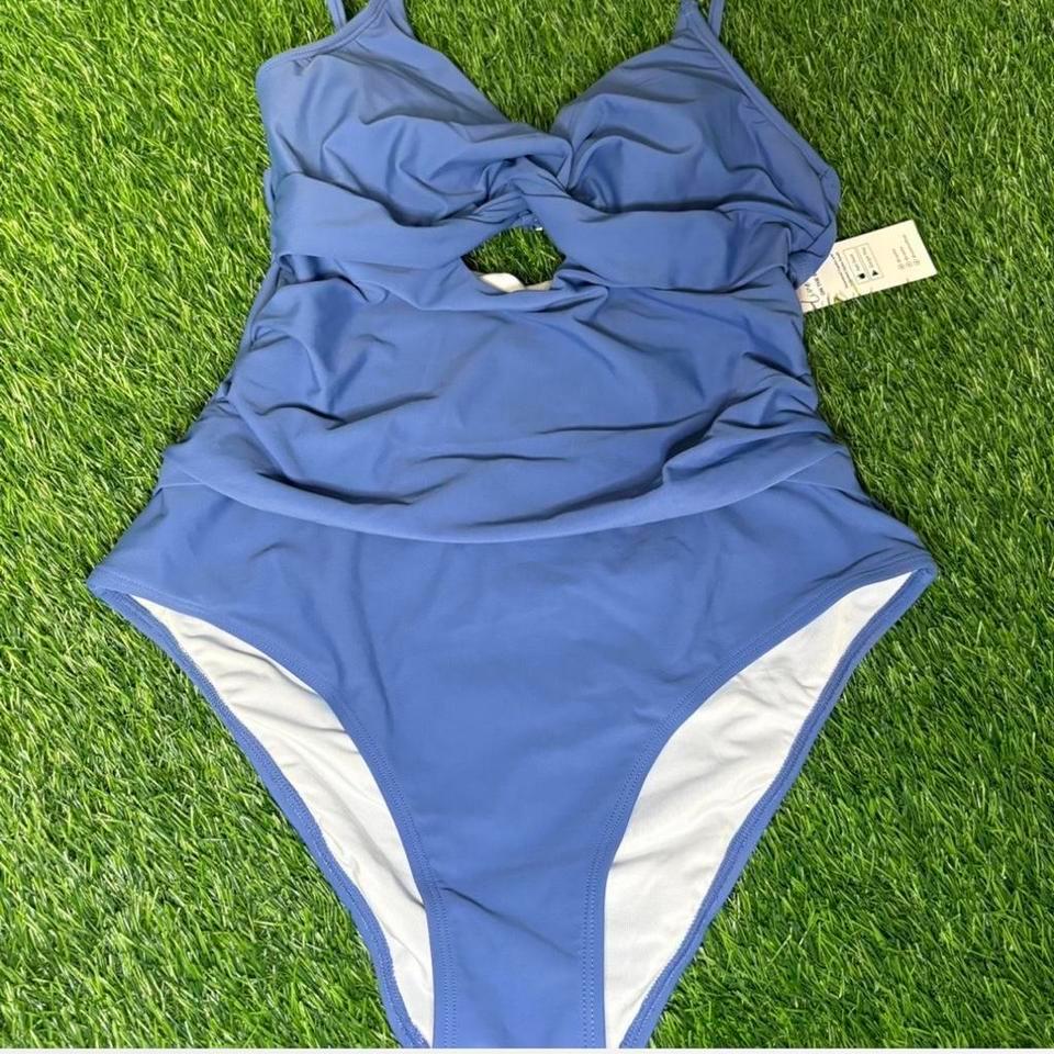 Blue Cutout Medium Padded One