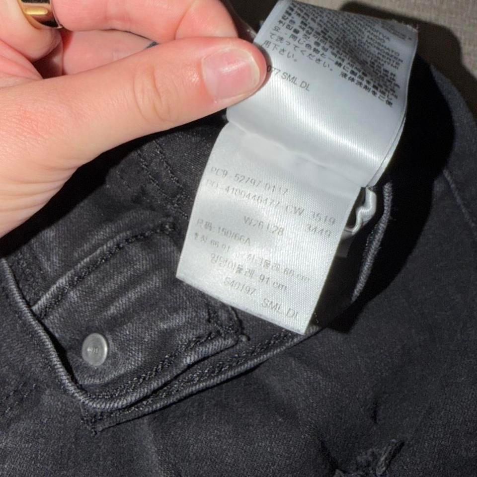 Black Levis 720 High Rise C44e 4