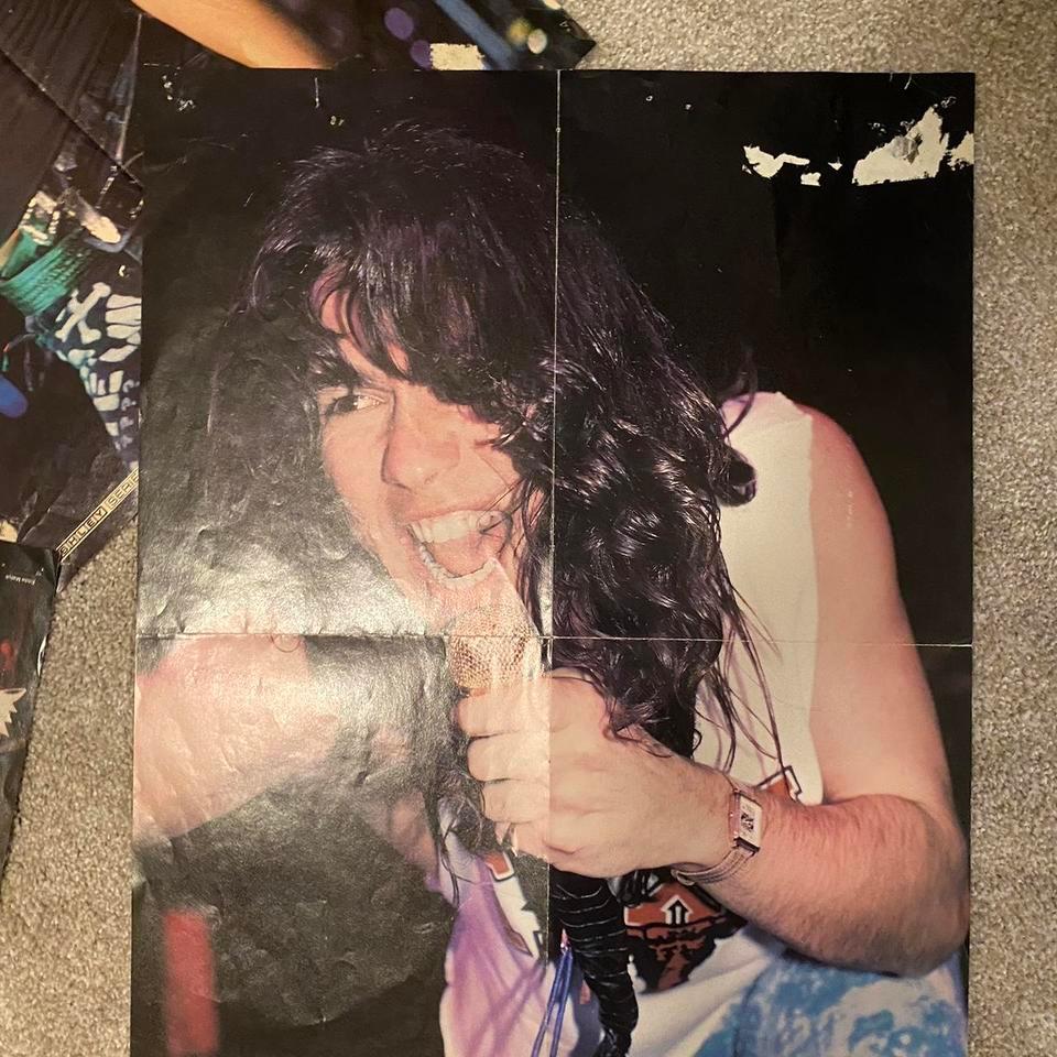 1980s Glam Metal Poster Lot 42f7 3
