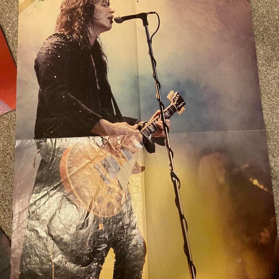 1980s Glam Metal Poster Lot 42f7 5