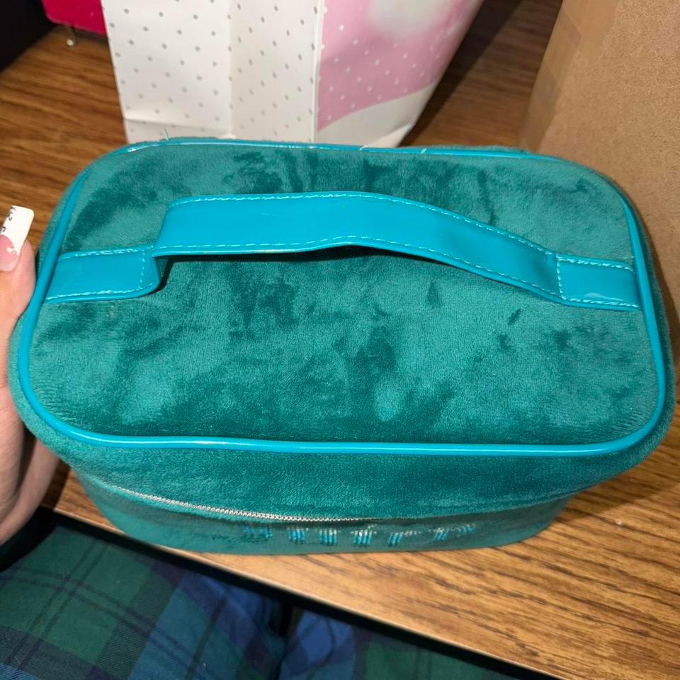 Teal Juicy Makeup Bag Juicycouturey2k 644b 2