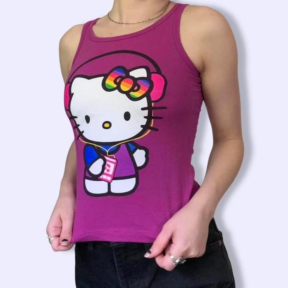 Hello Kitty Purple Tank Top 860b