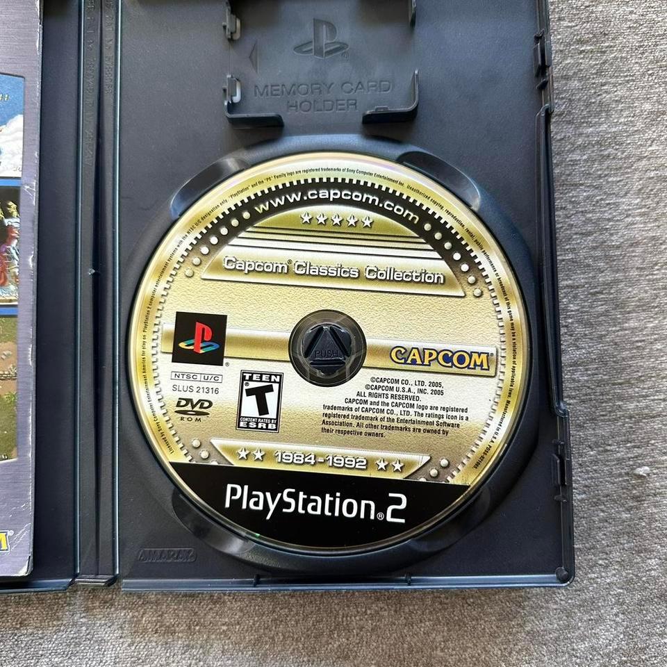 Capcom Classics Collection Ps2 Game 36d1 5