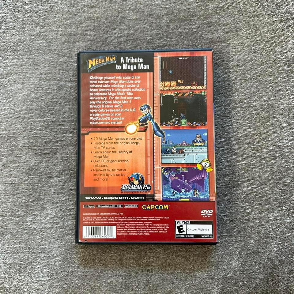 Mega Man Anniversary Collection Ps2 Db73 2