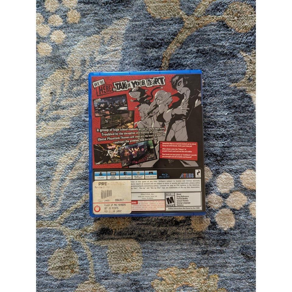 Persona 5 For Ps4 Video 1c0a 4
