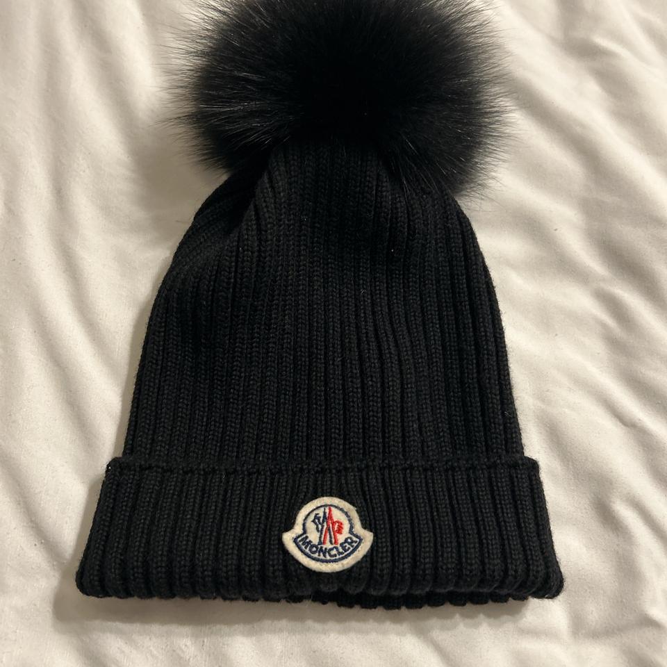 Black Moncler Ladies Black Wool 620d