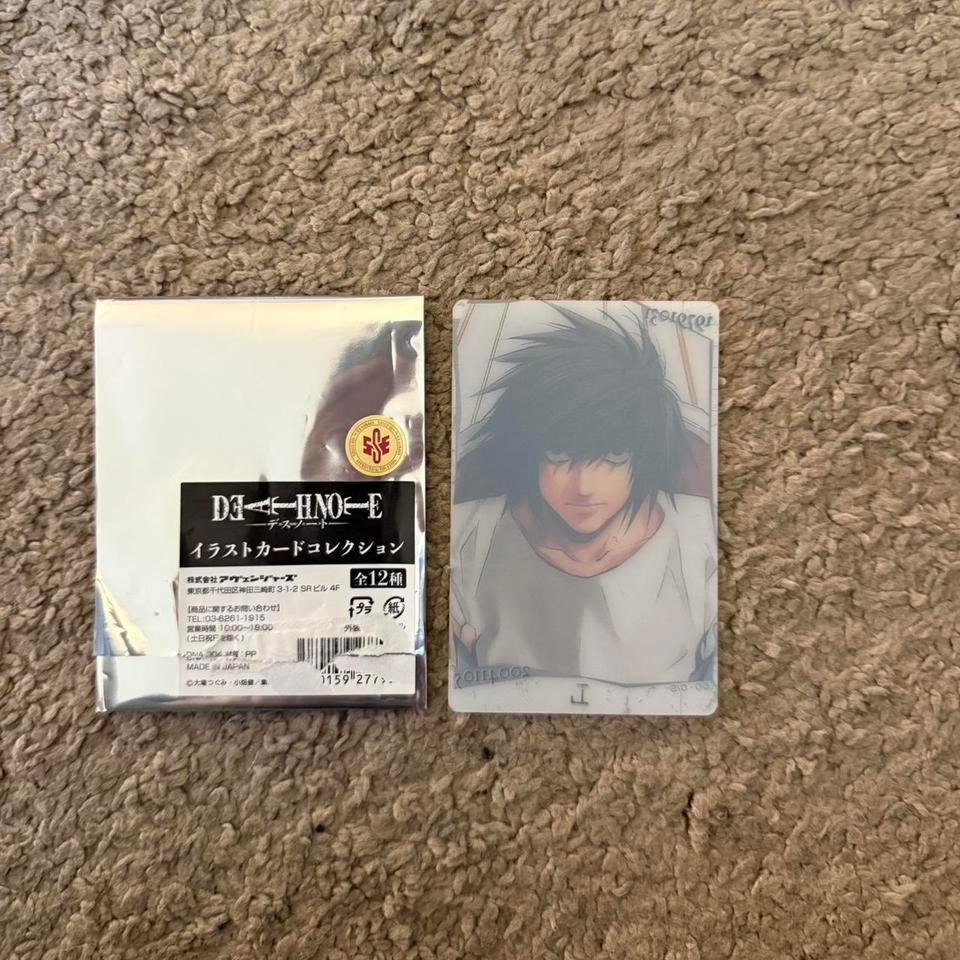 Death Note Illustration Card Collection 75dd 2